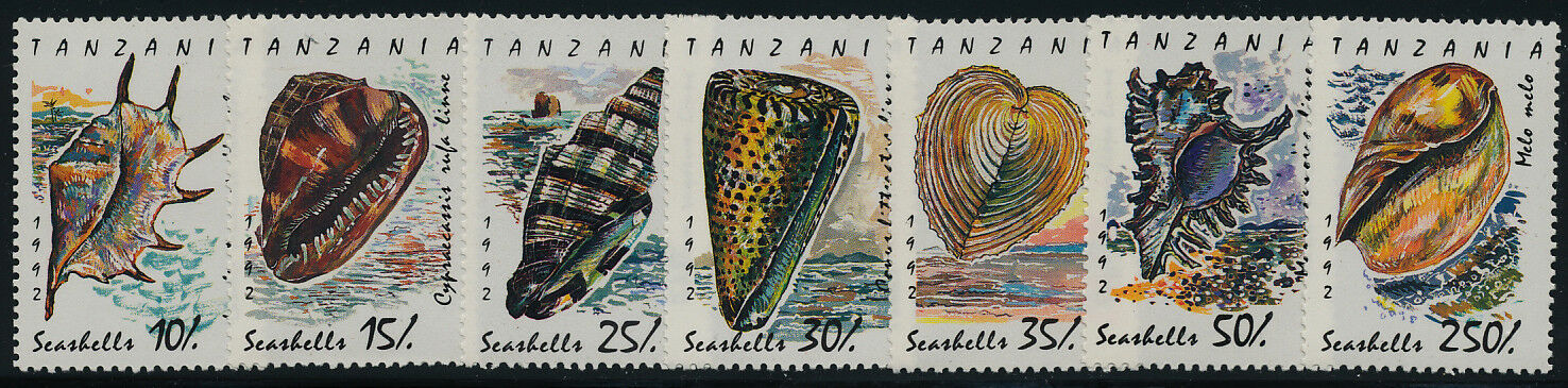Tanzania 940-7 Mnh Shells